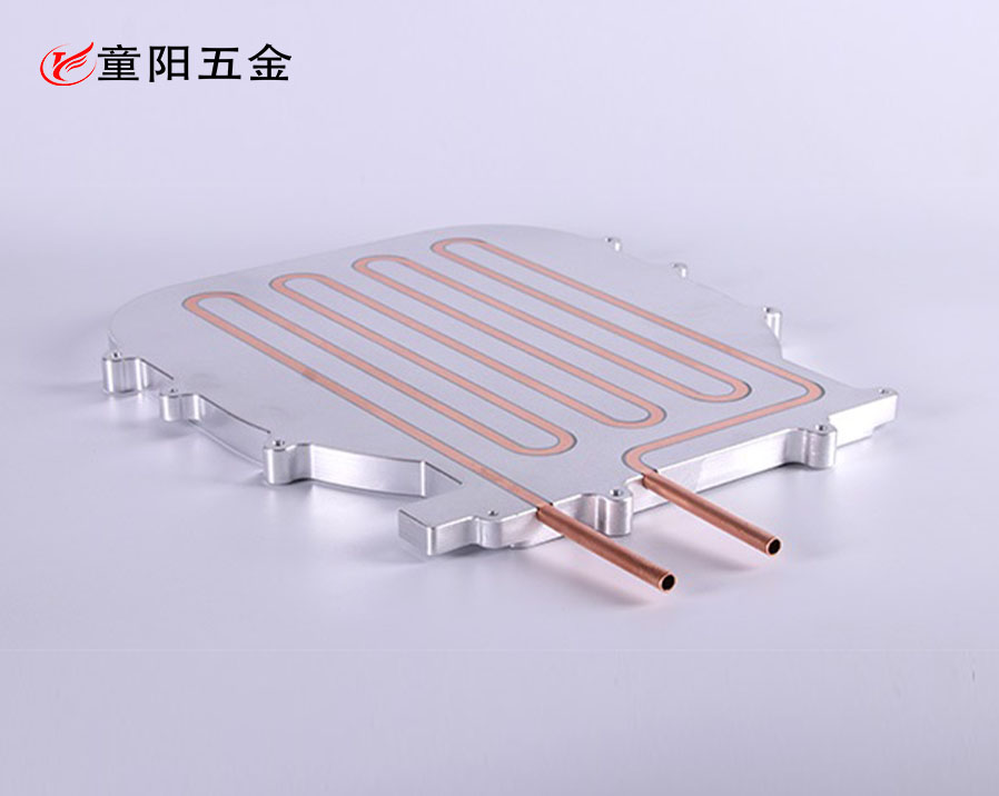 鑲銅管儲(chǔ)能液冷板-鋁水冷板